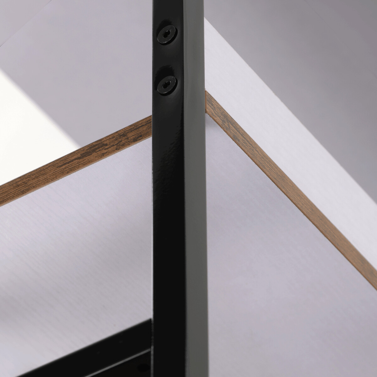 Regál MDF/kov GD-314 Dub
