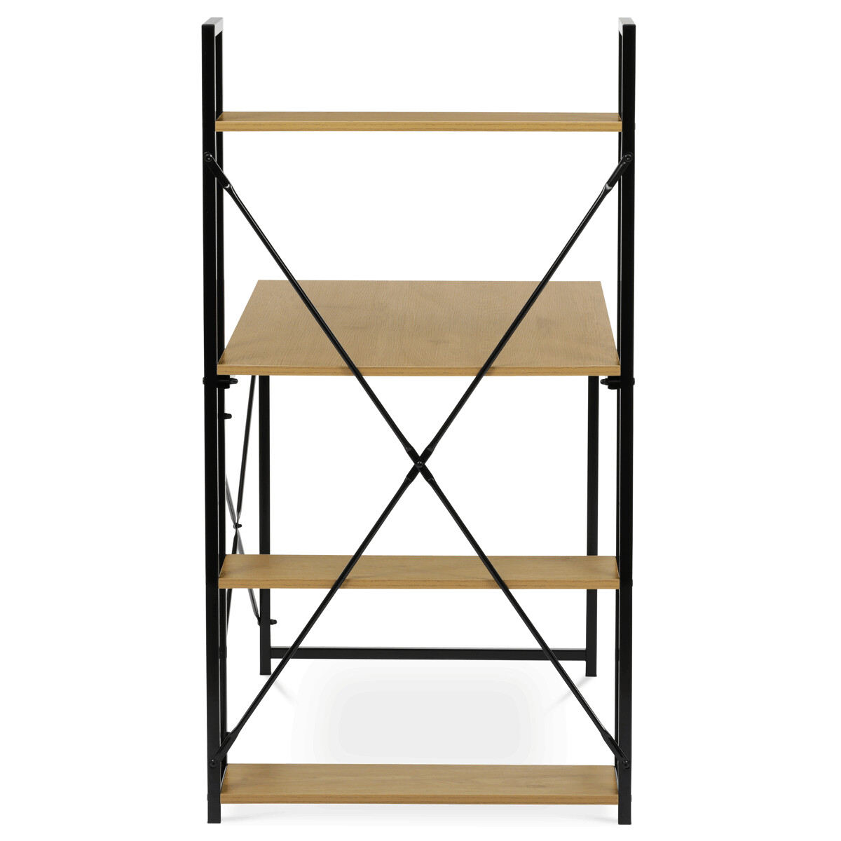 Pracovný stôl s regálom GD-520 OAK
