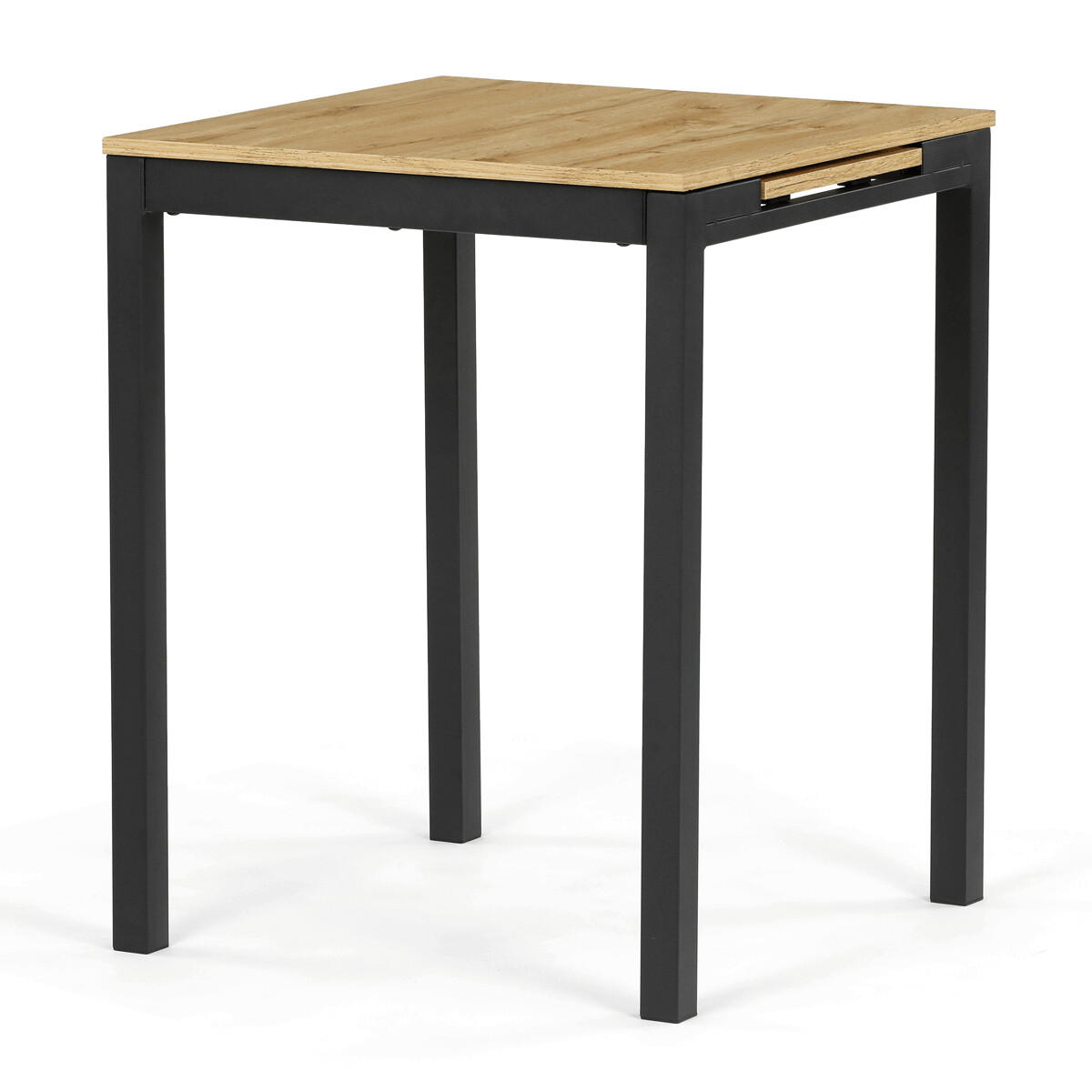 Jedálenský stôl rozkladací 60-90x60 cm, GDT-206 Biela