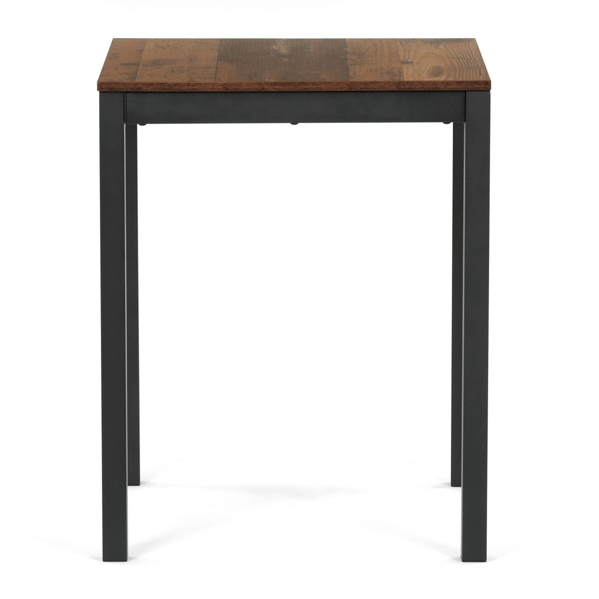 Rozkladací jedálenský stôl MDF/melamín/kov GDT-206 Hnedá