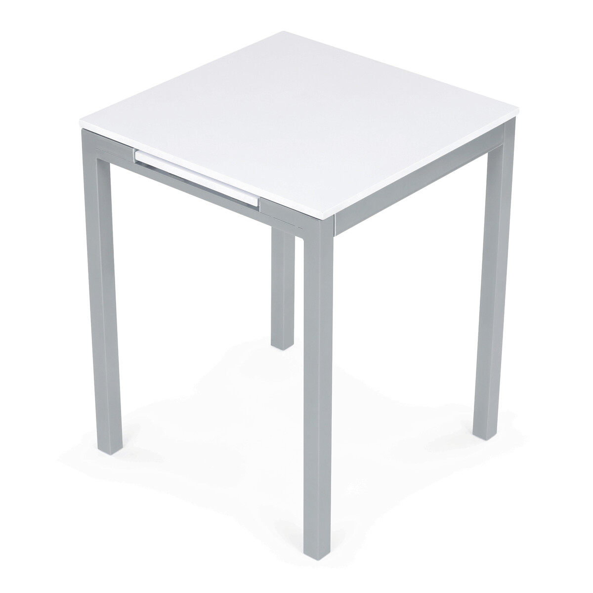 Rozkladací jedálenský stôl MDF/melamín/kov GDT-206 Hnedá