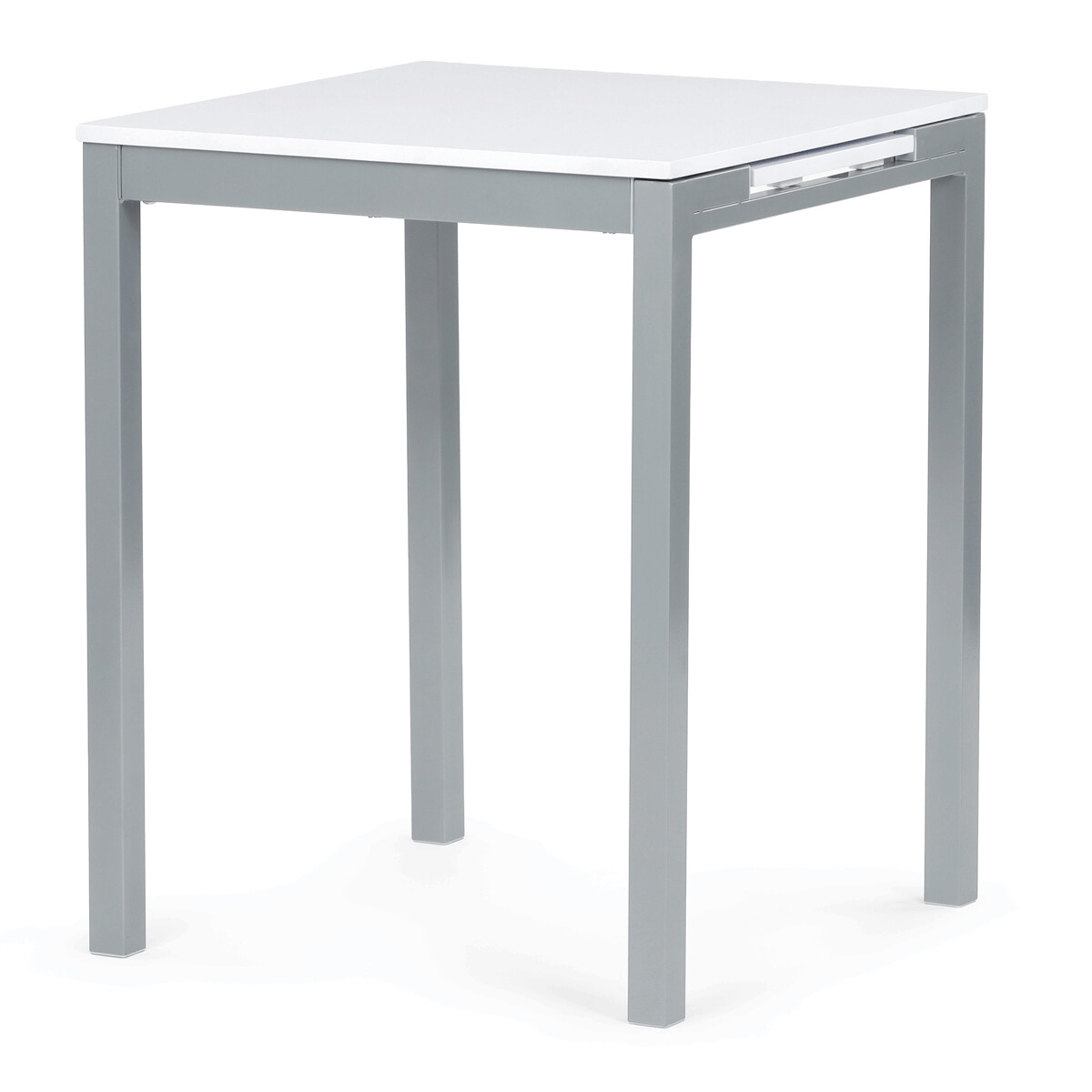 Rozkladací jedálenský stôl MDF/melamín/kov GDT-206 Hnedá