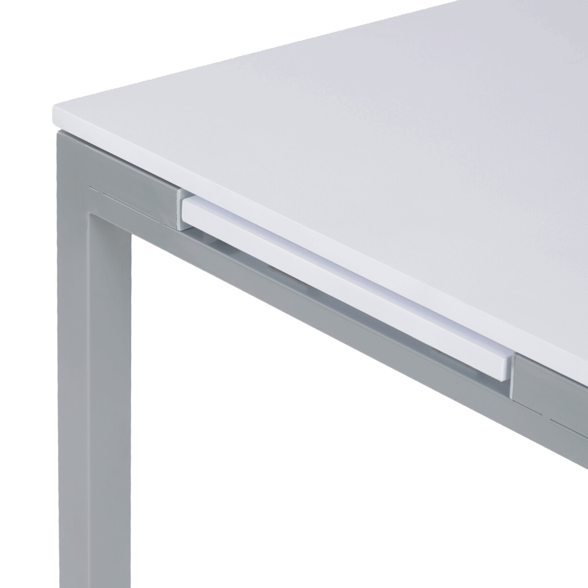 Rozkladací jedálenský stôl MDF/melamín/kov GDT-206 Hnedá