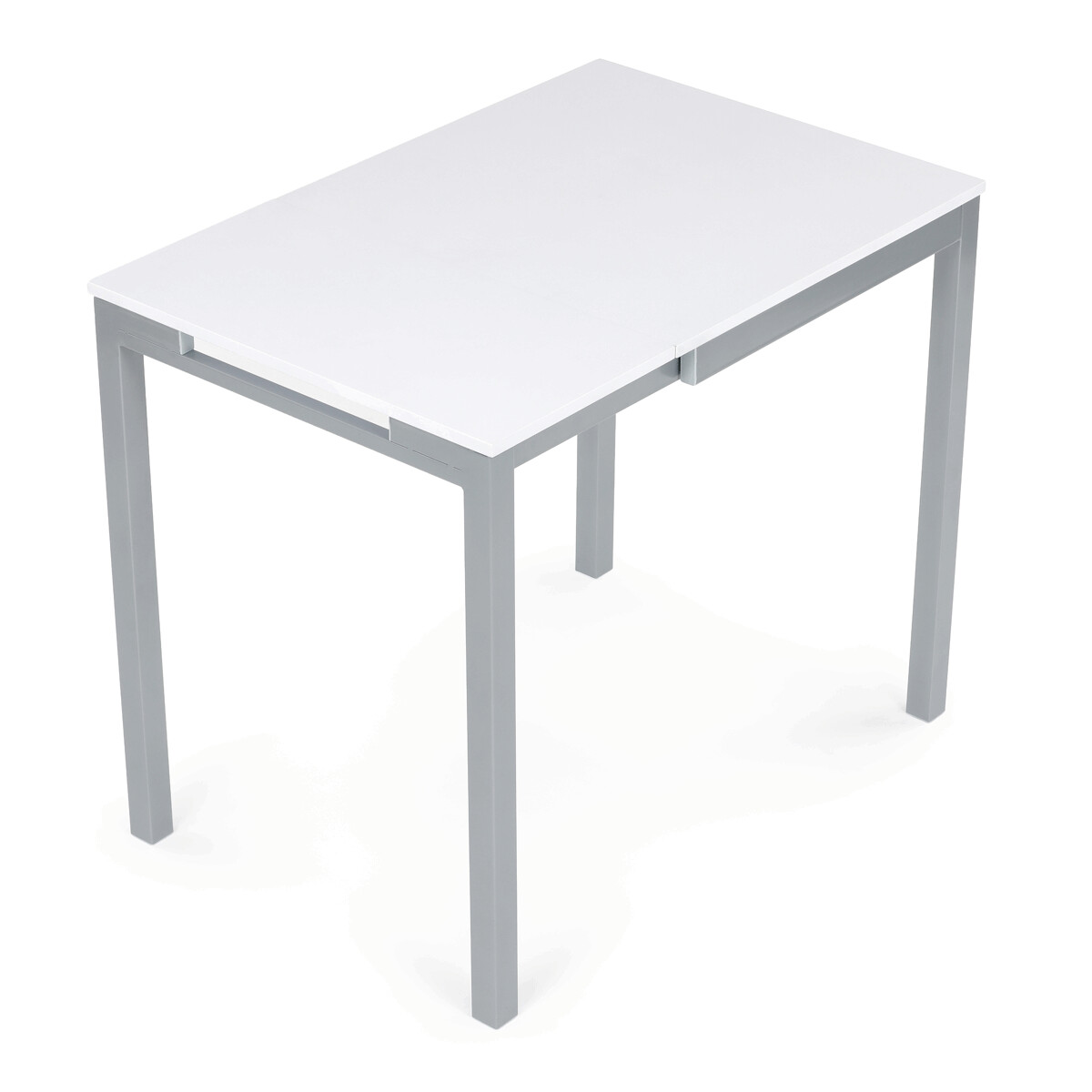 Rozkladací jedálenský stôl MDF/melamín/kov GDT-206 Hnedá