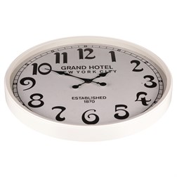 Hodiny nástěnné kov, 60cm