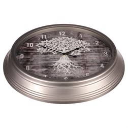 Hodiny nástěnné kov, 58cm