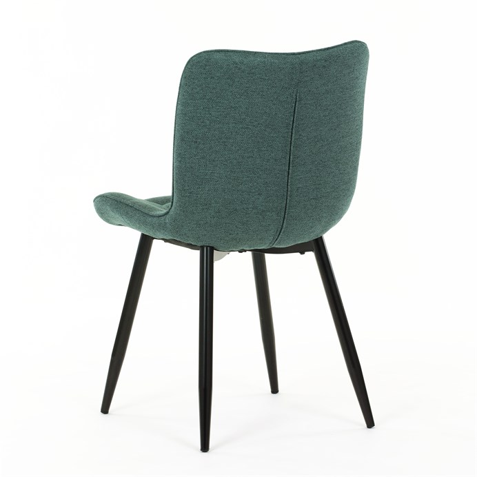 Jedálenská stolička, zelená, látka, HC-462 GRN2