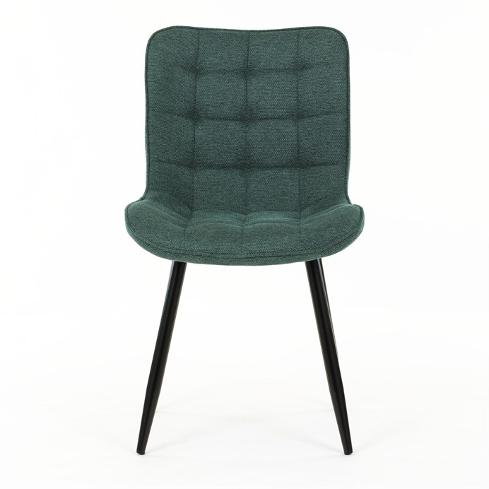 Jedálenská stolička, zelená, látka, HC-462 GRN2