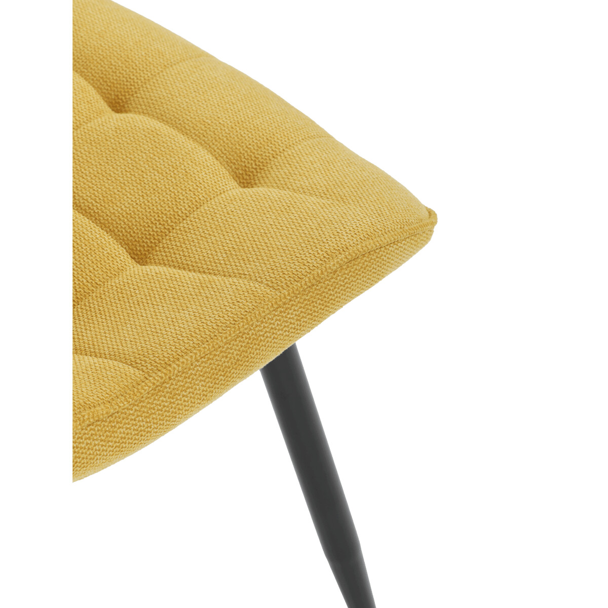 Jedálenská stolička látka/kov HC-462 Žltá