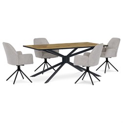 Jedálenská stolička HC-522 CRM2