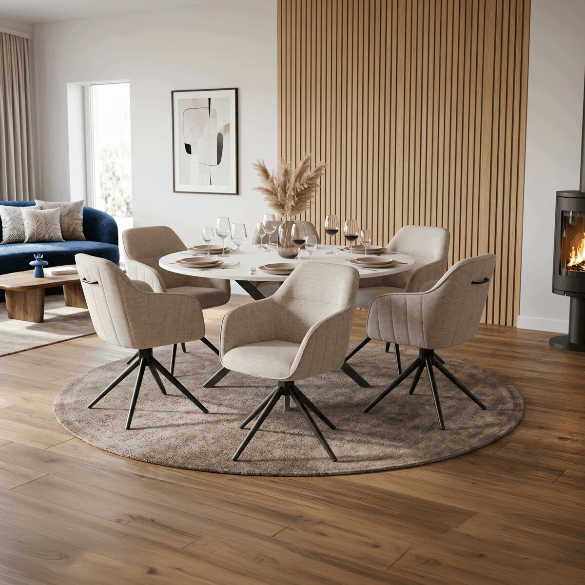 Jedálenské kreslo HC-536 GREY2