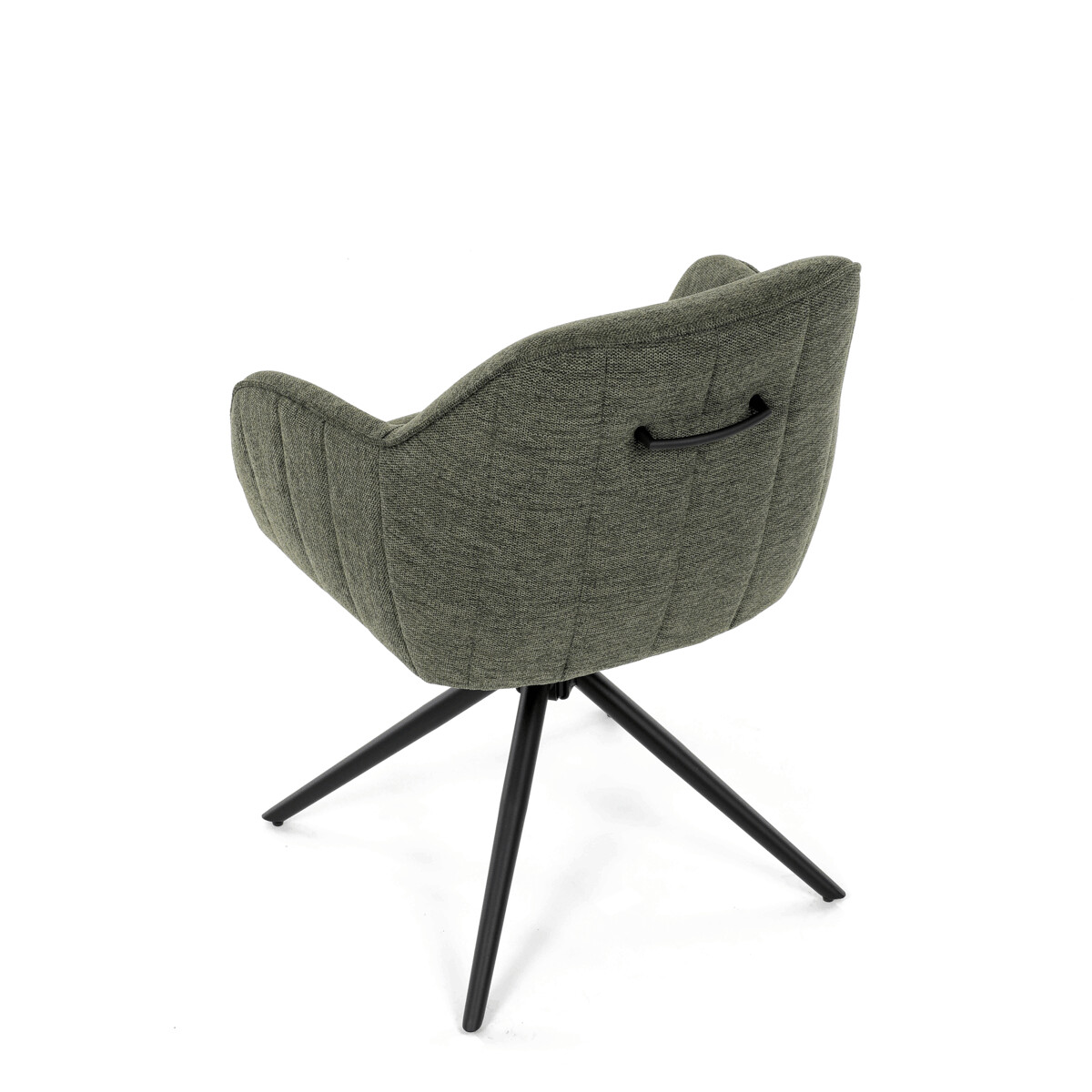 Jedálenské kreslo látka/kov HC-536 GRN2
