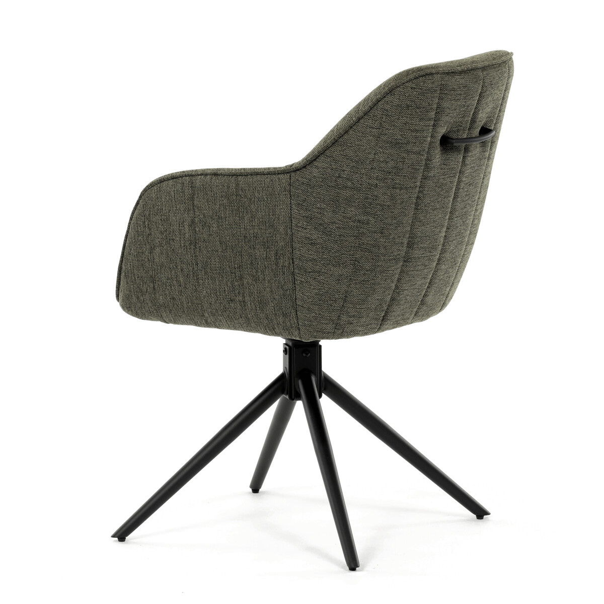 Jedálenské kreslo látka/kov HC-536 GRN2