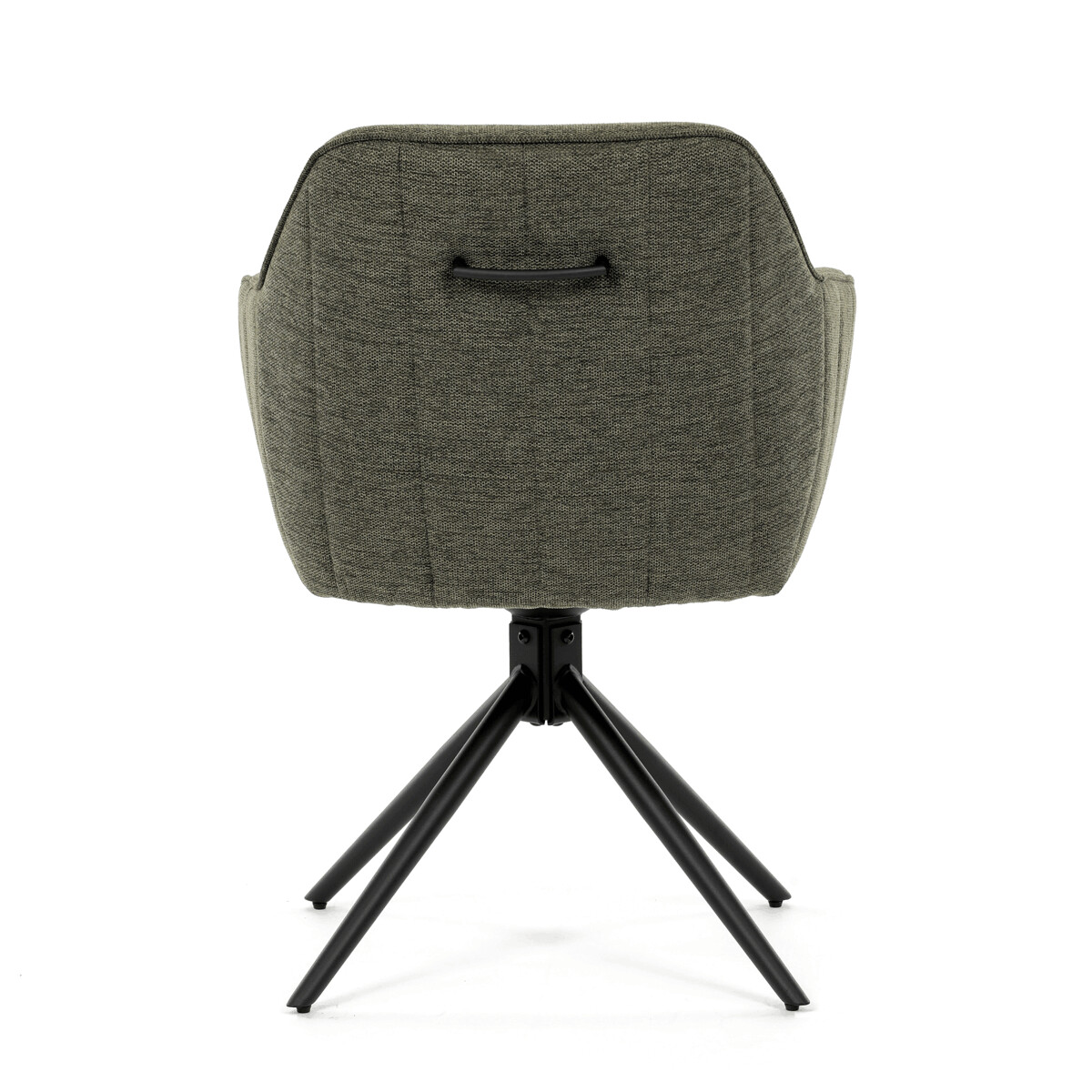 Jedálenské kreslo látka/kov HC-536 GRN2