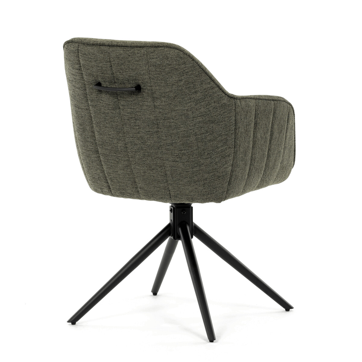 Jedálenské kreslo látka/kov HC-536 GRN2