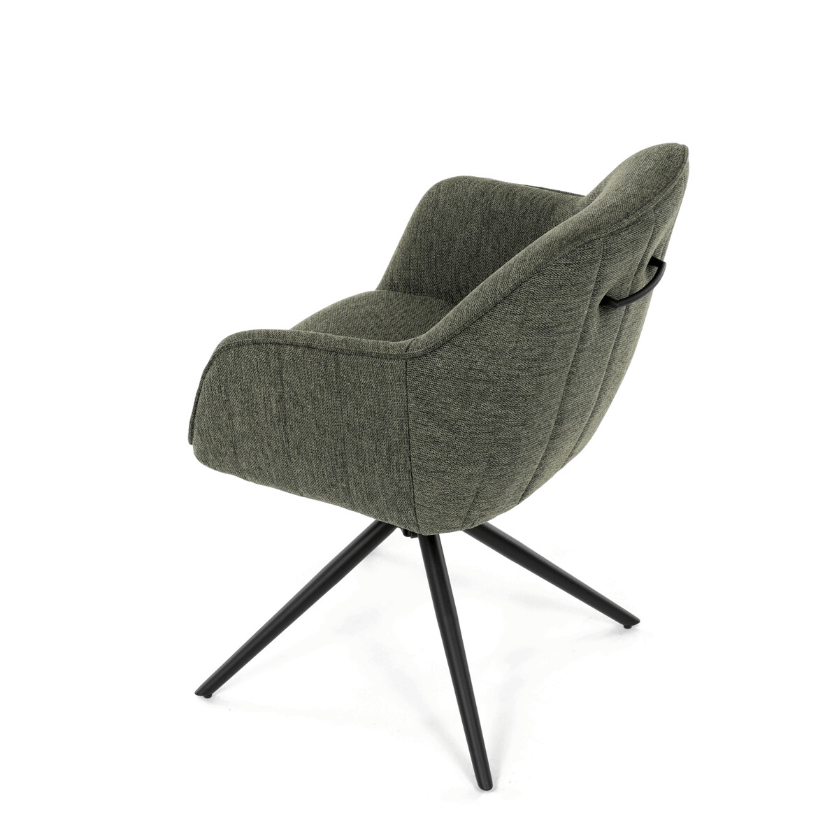 Jedálenské kreslo látka/kov HC-536 GRN2