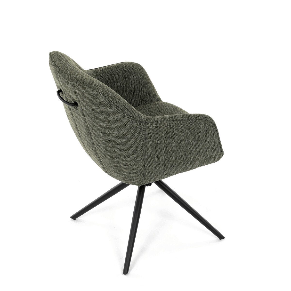 Jedálenské kreslo látka/kov HC-536 GRN2