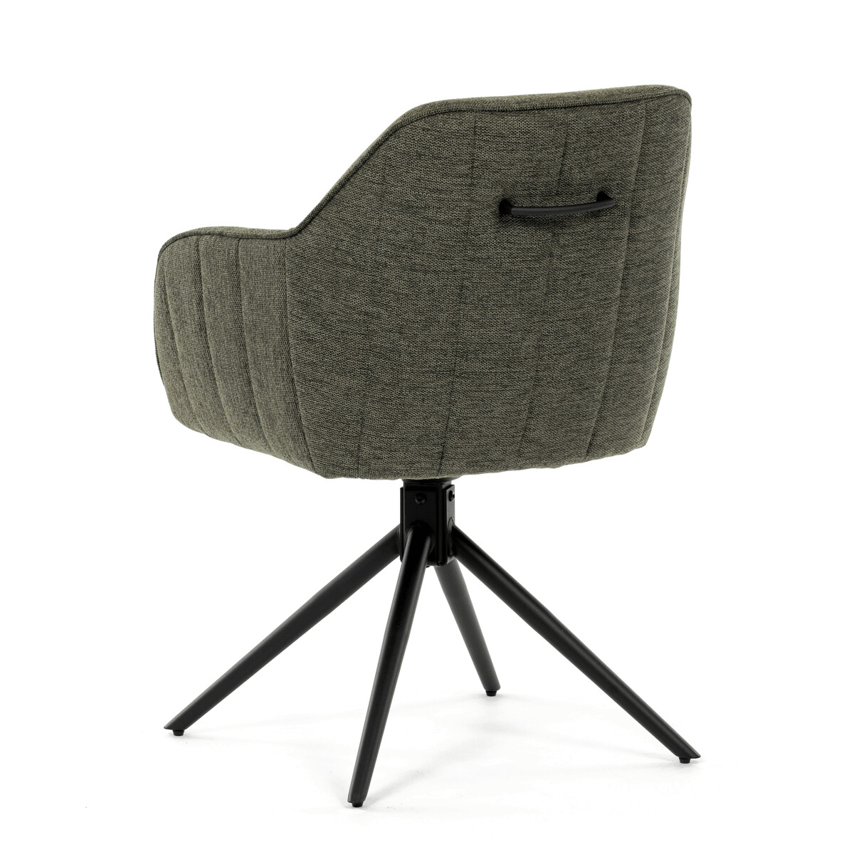 Jedálenské kreslo látka/kov HC-536 GRN2