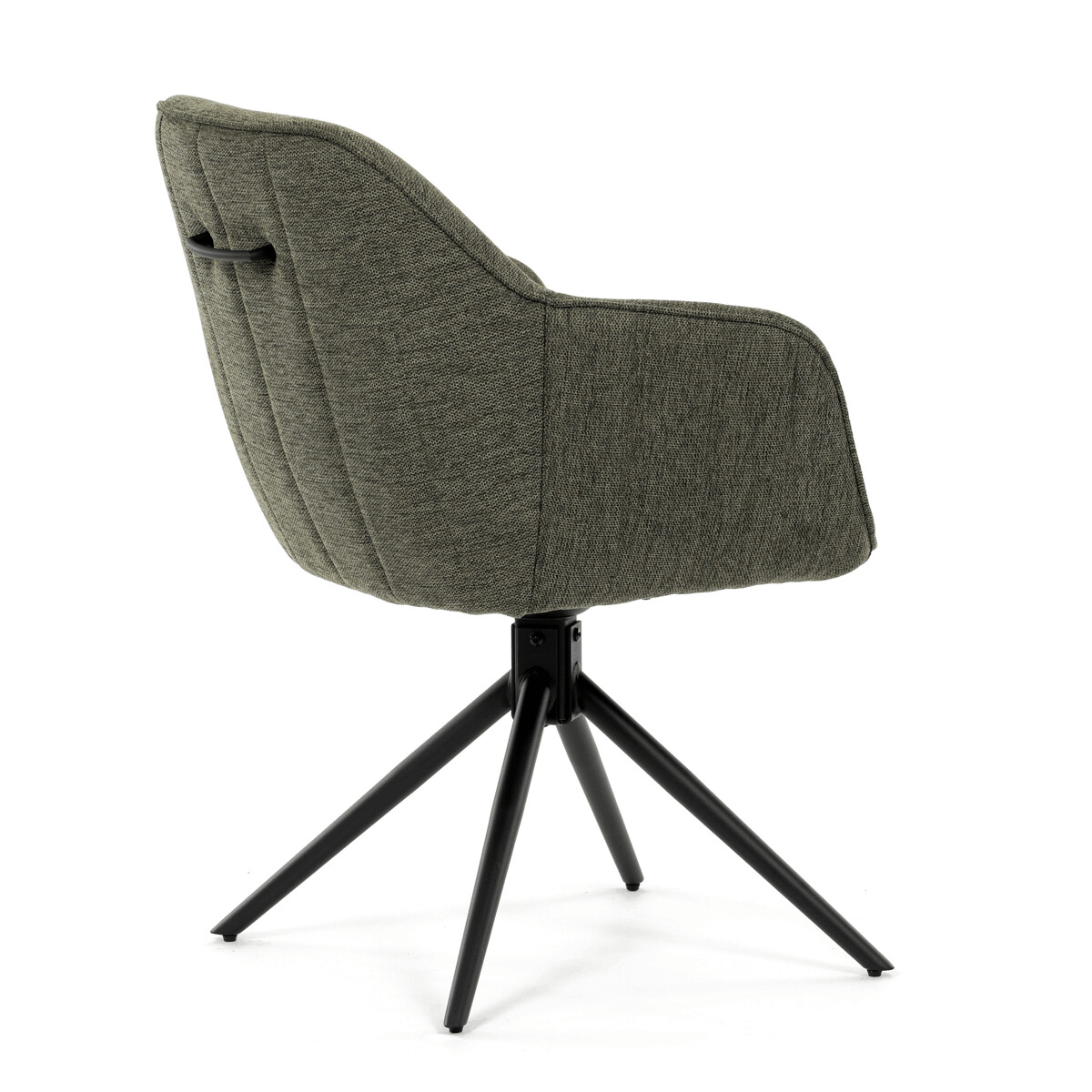 Jedálenské kreslo látka/kov HC-536 GRN2