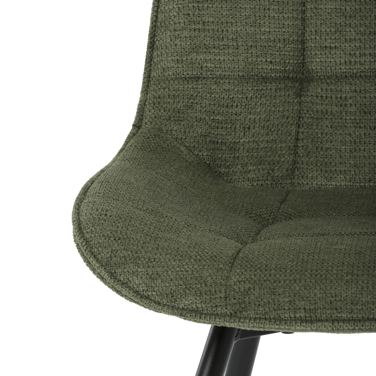 Jedálenská stolička látka/kov HC-T1130 Hnedá