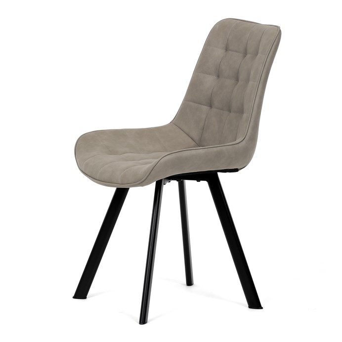 Jedálenská stolička, béžová, látka vintage, HC-V3066 LAN3