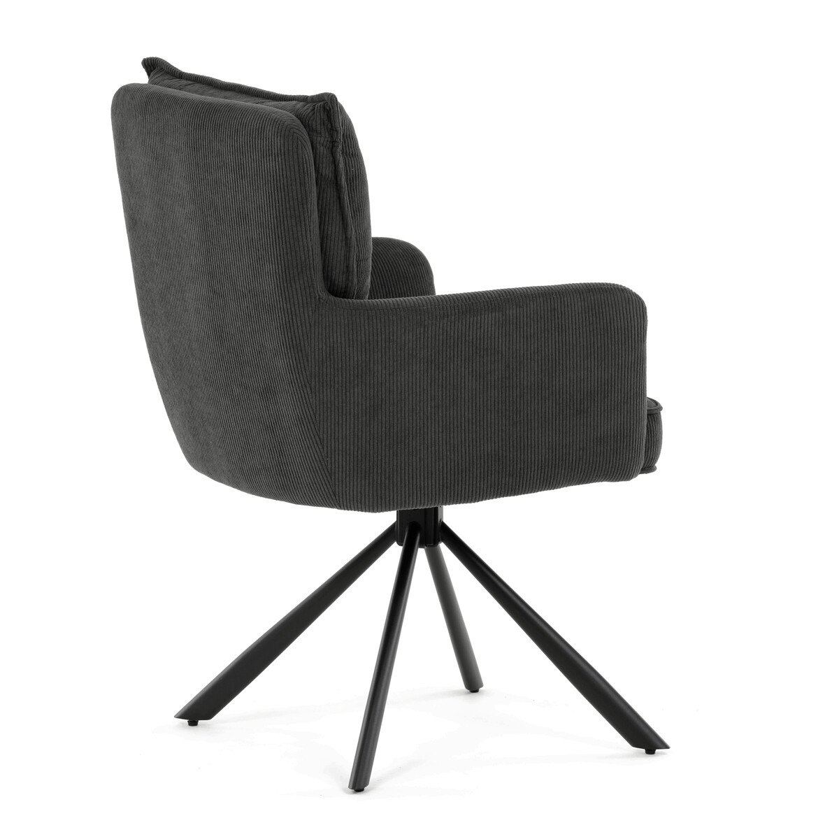 Jedálenská stolička látka/kov HC-X1128 Sivá