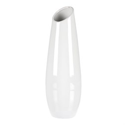 Váza keramická, krémová perleť.