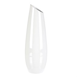 Váza keramická, krémová perleť.