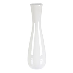 Váza keramická, krémová perleť.