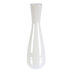 Váza keramická, krémová perleť.