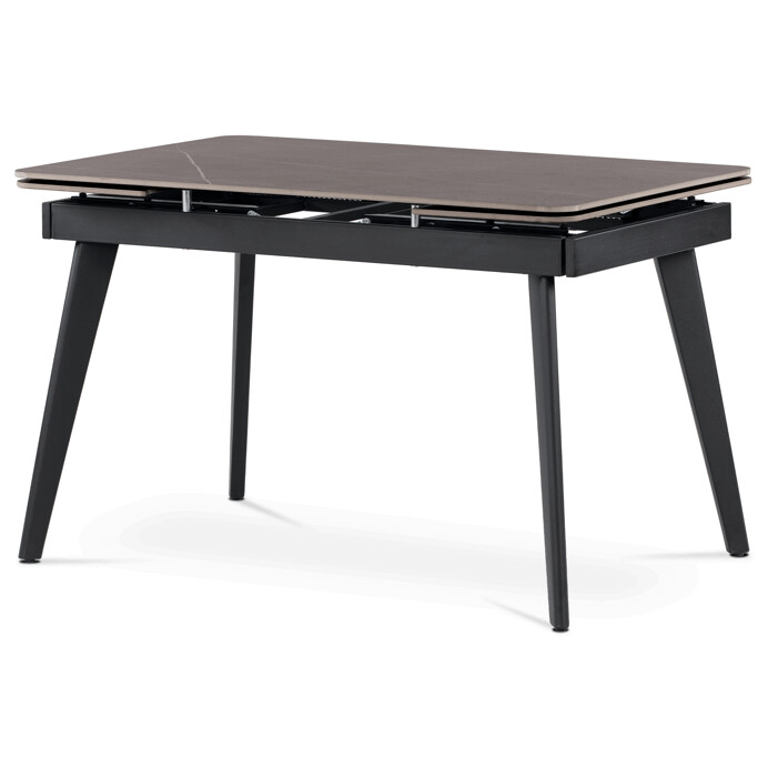 Jedálenský stôl HT-405M GREY Biela