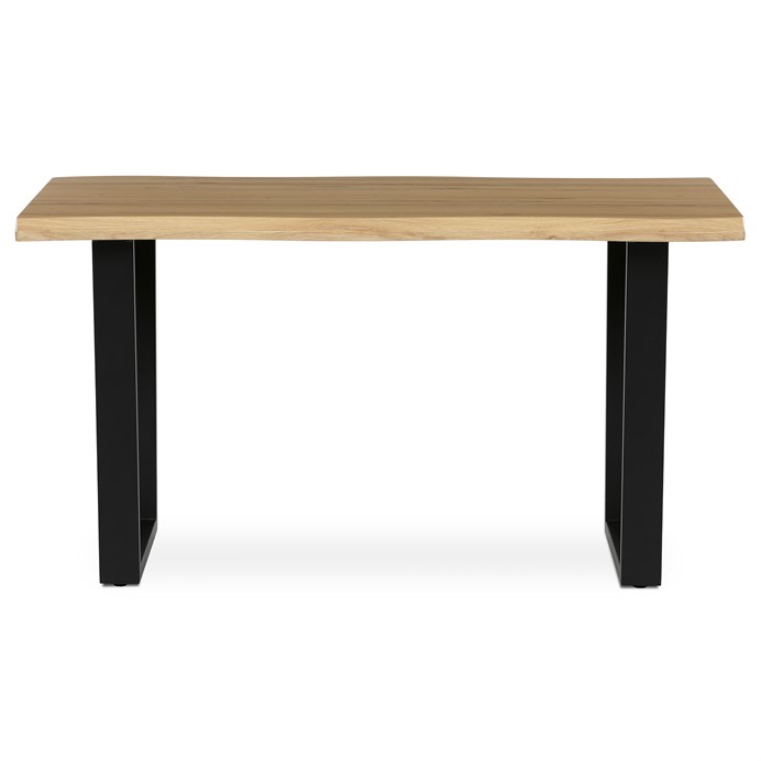 Jedálenský stôl 140x80cm, mdf, divoký dub, HT-F4214 OAK