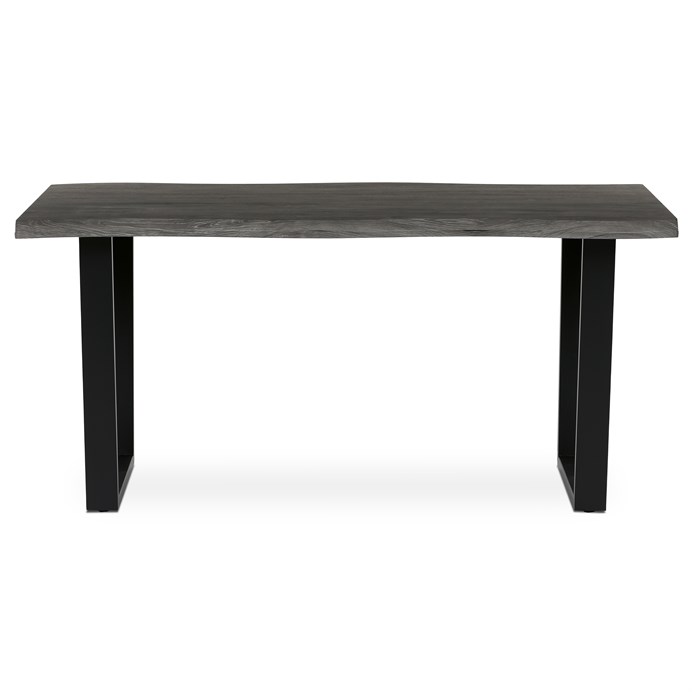 Jedálenský stôl 160x90cm, mdf, sivý dub, HT-F4216 GREY