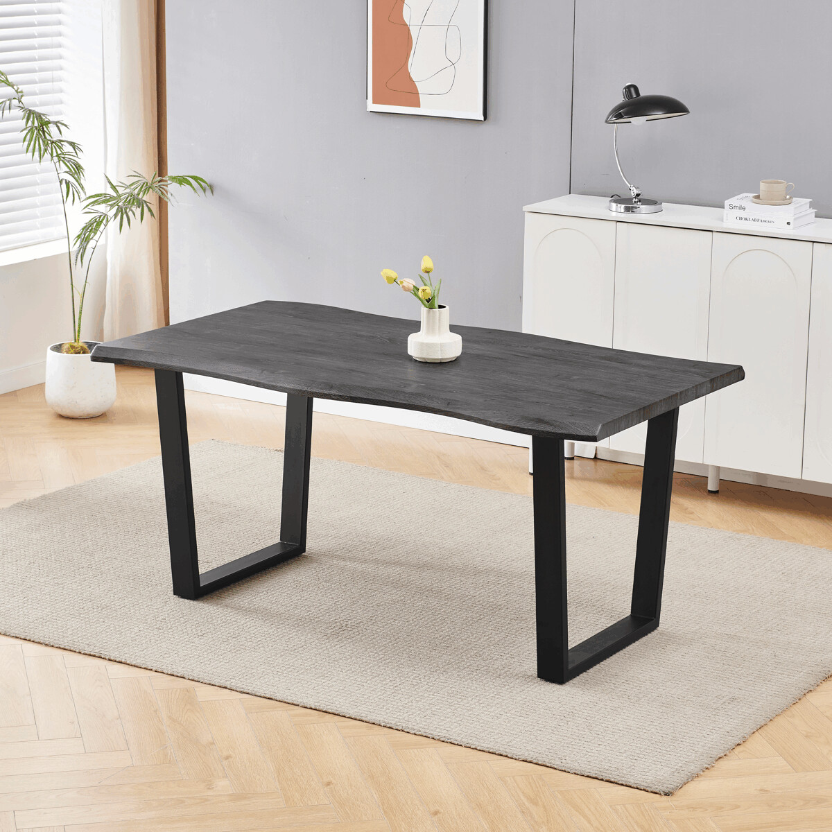 Jedálenský stôl HT-F4216 GREY