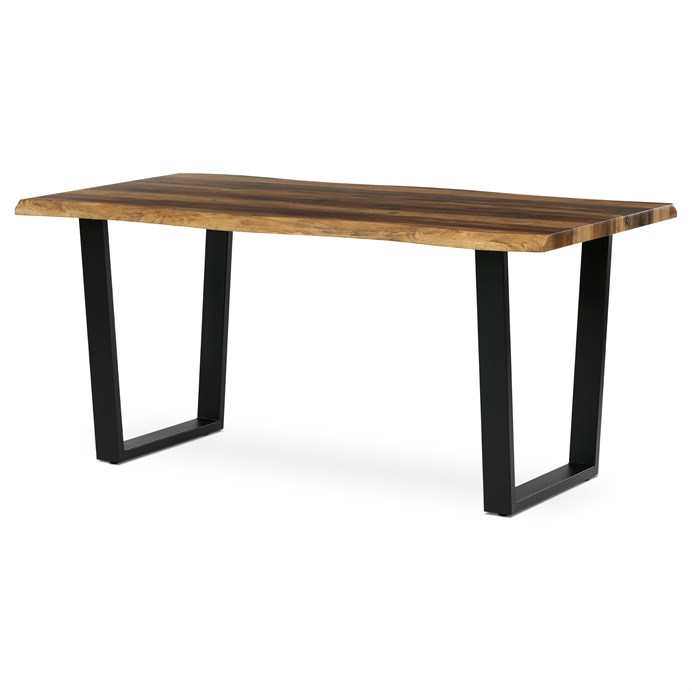 Jedálenský stôl 160x90cm, mdf, old wood, HT-F4216 OLW