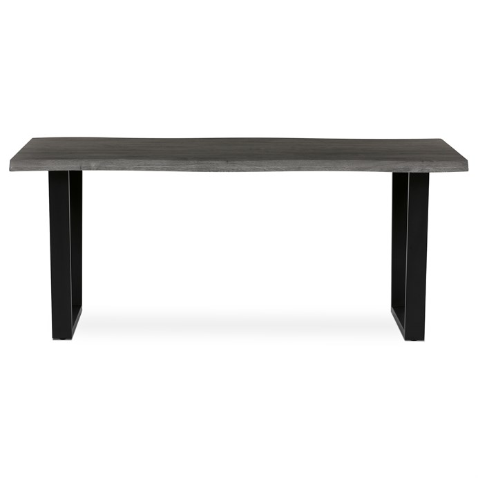 Jedálenský stôl 180x90cm, mdf, sivý dub, HT-F4218 GREY