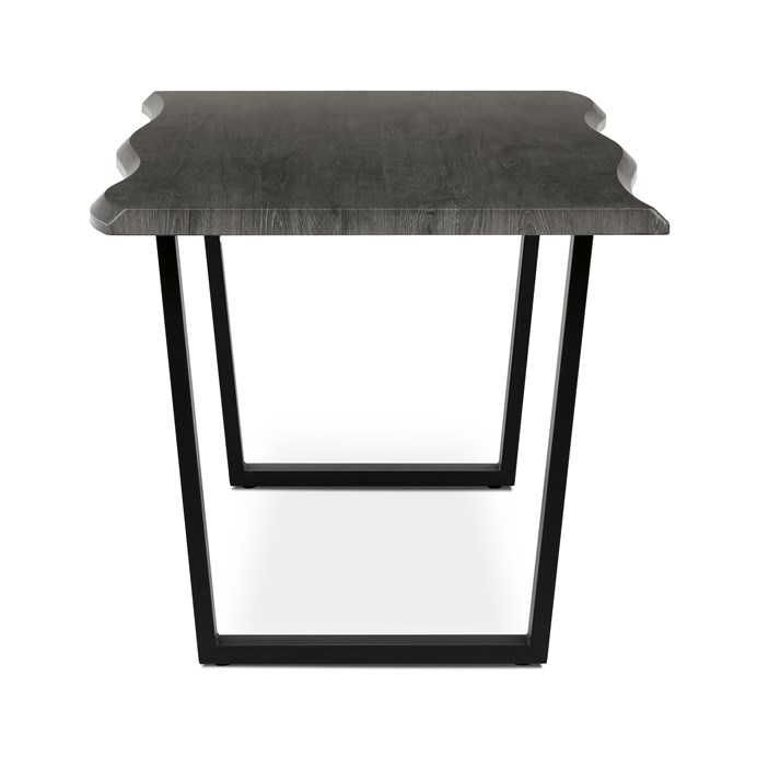 Jedálenský stôl 180x90cm, mdf, sivý dub, HT-F4218 GREY