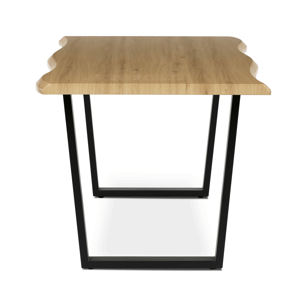 Jedálenský stôl MDF/kov HT-F4218 Dub