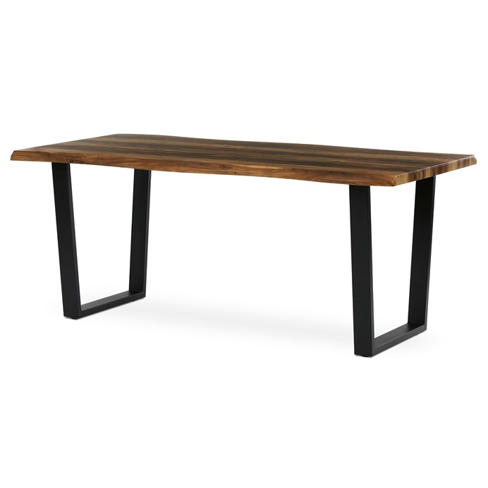 Jedálenský stôl 180x90cm, mdf, old wood, HT-F4218 OLW