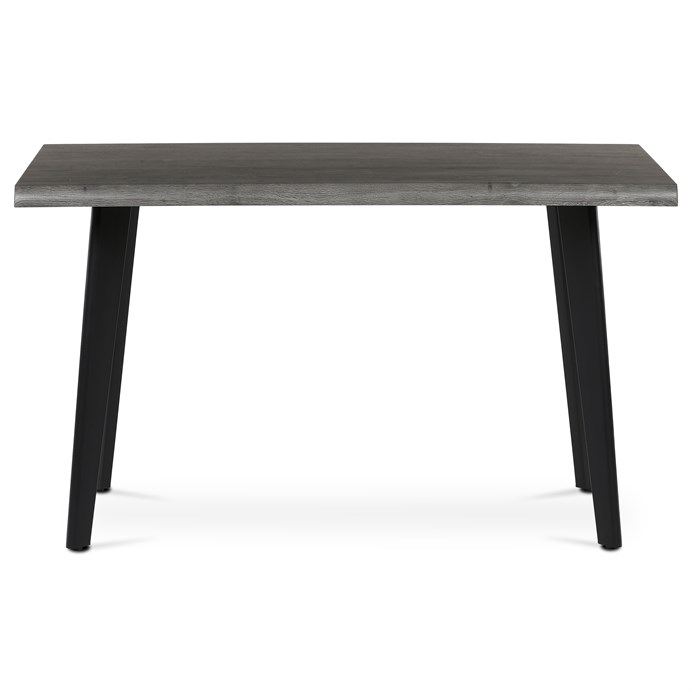 Jedálenský stôl 130x80cm, mdf, sivý dub, HT-F4413 GREY