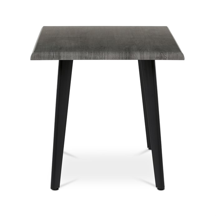 Jedálenský stôl 130x80cm, mdf, sivý dub, HT-F4413 GREY