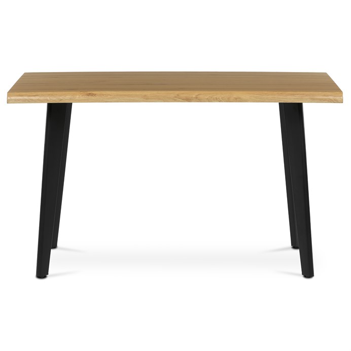 Jedálenský stôl 130x80cm, mdf, divoký dub, HT-F4413 OAK