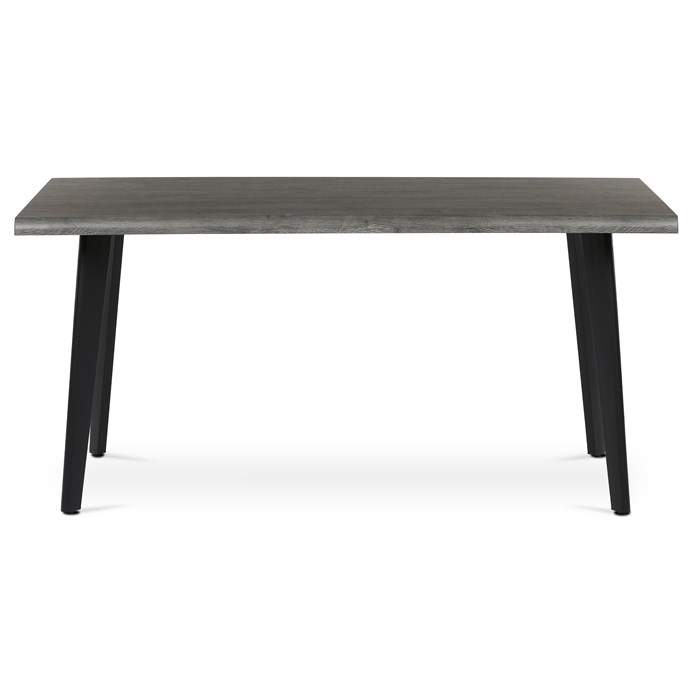 Jedálenský stôl 160x90cm, mdf, sivý dub, HT-F4416 GREY