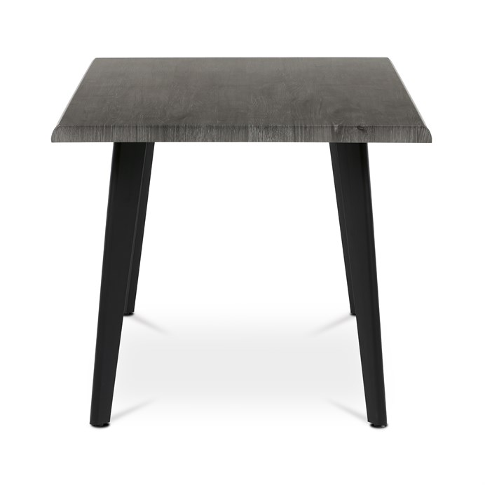 Jedálenský stôl 160x90cm, mdf, sivý dub, HT-F4416 GREY