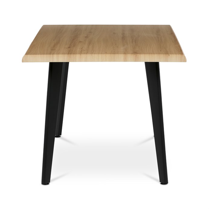 Jedálenský stôl 160x90cm, mdf, old wood, HT-F4416 OAK