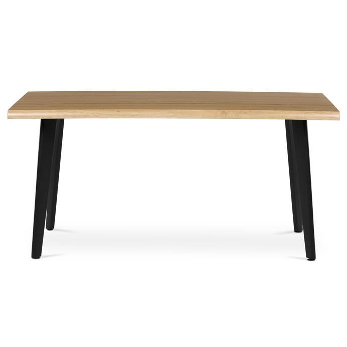 Jedálenský stôl 160x90cm, mdf, old wood, HT-F4416 OAK