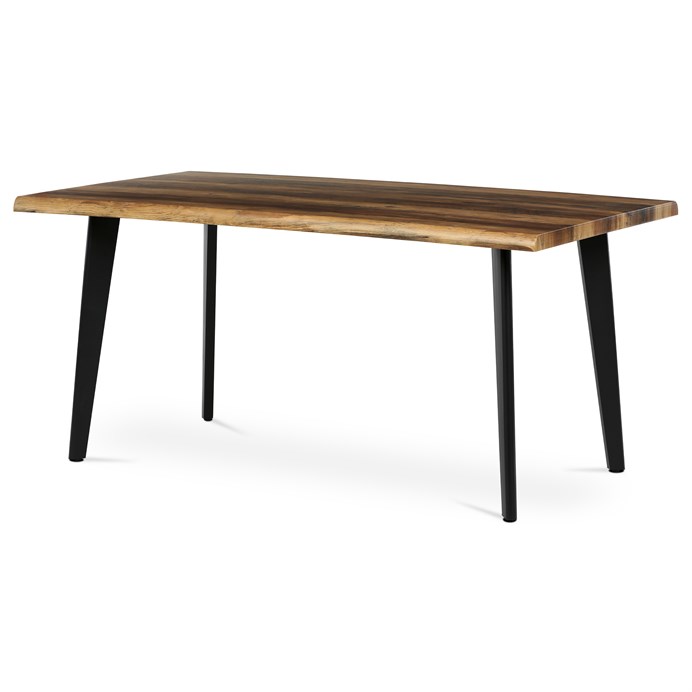 Jedálenský stôl 160x90cm, mdf, old wood, HT-F4416 OLW