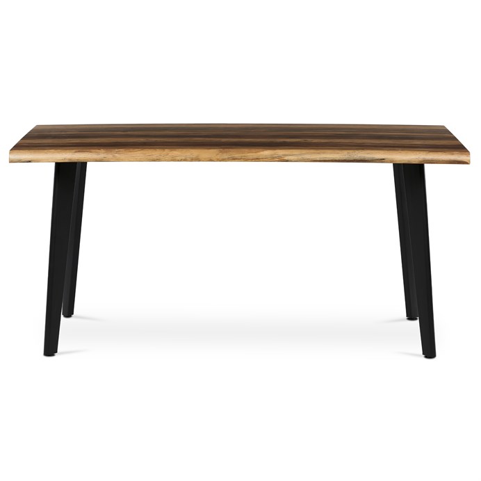 Jedálenský stôl 160x90cm, mdf, old wood, HT-F4416 OLW