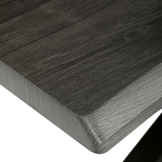 Jedálenský stôl 180x90cm, mdf, old wood, HT-F4618 GREY