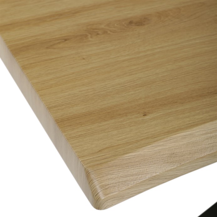 Jedálenský stôl 180x90cm, mdf, old wood, HT-F4618 OAK